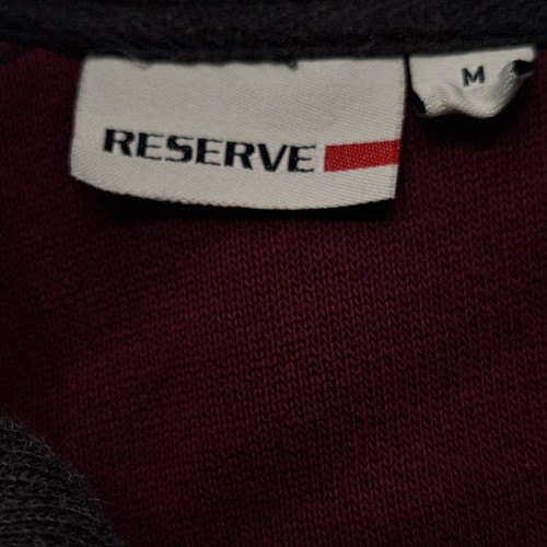 Reserve long-sleeve shirt size M gray like new