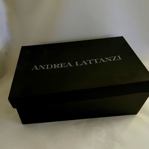 Vintage Andrea Lattanzi leather pumps white and red size 41 like new