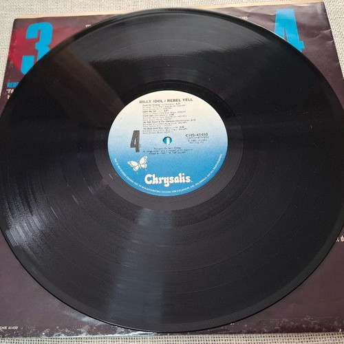 Billy Idol Rebel Yell LP μεταχειρισμένο, ροκ