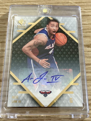 Κάρτα Acie Law IV Atlanta Hawks Upper Deck NBA 2007-08 Rookie σαν καινούργιο