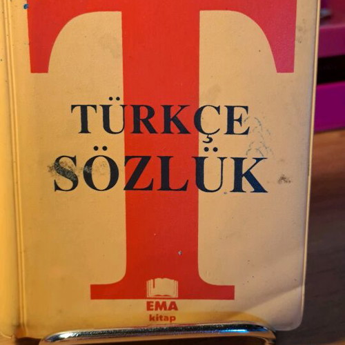 Turkish dictionary used