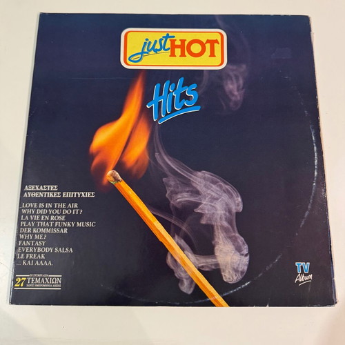 Just Hot Hits double record used, 1990