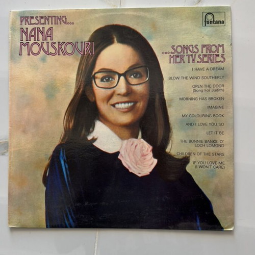Nana Mouskouri vinyl record like new, classical genre