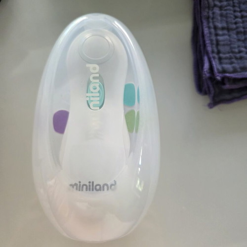 Miniland Baby Nail Trimmer electric with 6 heads, new