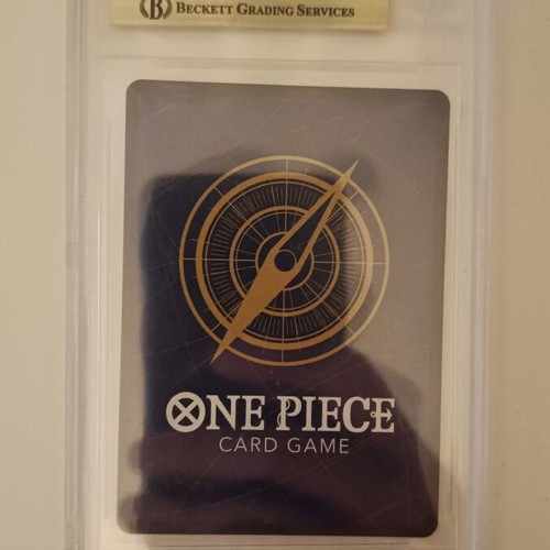One Piece TCG op09 Shanks Manga Alt Art Beckett 9.5