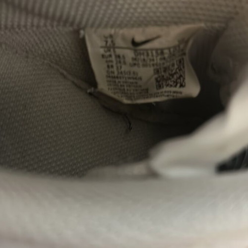 Nike Court Vision shoes like new, size 38.5, black and white