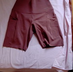 Nike pink biker shorts, size small