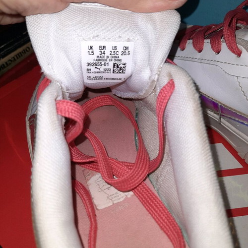 Puma sneakers size 34 used with slight front mark