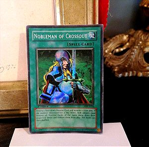 YuGiOh tcg Nobleman of Cross out super rare 1st edition PSV-EO34