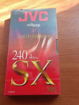 Βιντεοκασέτα JVC SX 240 καινούργια, 240 λεπτά, δεκαετίας 1990