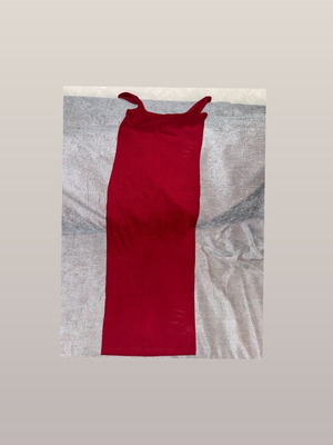 Dress new, red, size XS 34 6