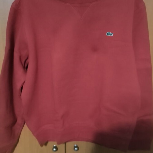 Lacoste Large sweatshirts used, pack of 2, white and multicolor