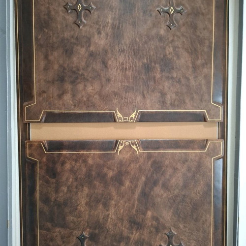 Vintage leather desk set like new
