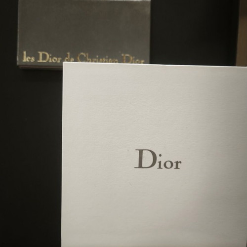 Christian Dior Floral Embroidered Cuff Watch, Oversized Rectangular, NOS