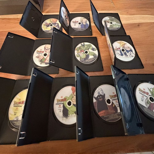 Dragon Ball Z DVD Collection DeAgostini Greece like new, dubbed, 40 DVDs
