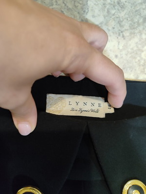 Lynne black pants, size S