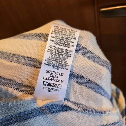 Juicy φουστάνι πετσετέ μεταχειρισμένο, μέγεθος M, άσπρο και μπλε