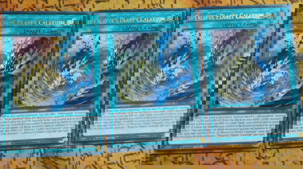 Peaceful Planet Calarium Set (Ultra Rare, Yugioh)