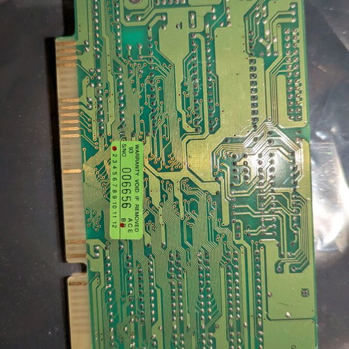 Macronix MX-VGA 86010 ISA 16-bit 256kb graphics card used