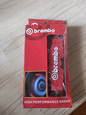Decorative Brake Caliper Covers Look Brembo Red new