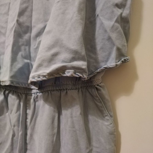 Bershka medium denim one-piece like new