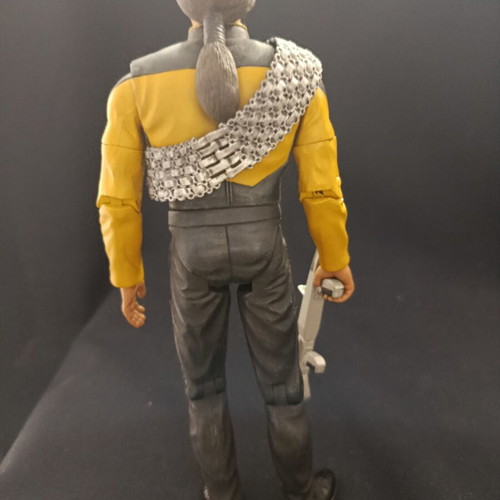 Star Trek Generation Commander Worf collectible figure used 2007