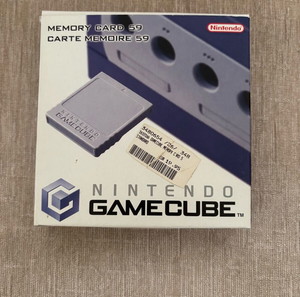 Memory Card Nintendo GameCube πλήρης