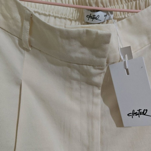 Women's pants new, size 44, cream color