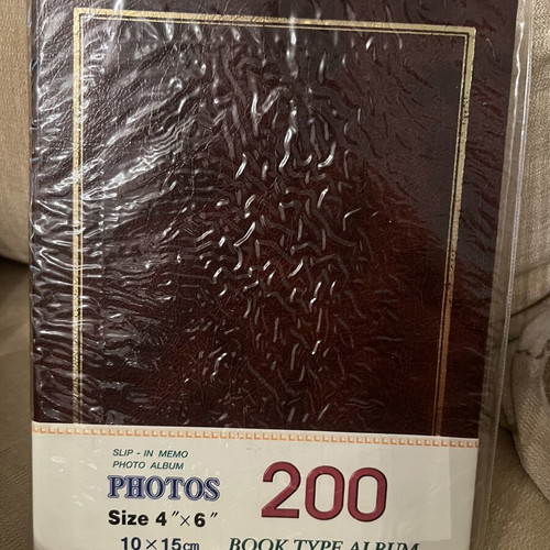 Photo album new, leatherette cover