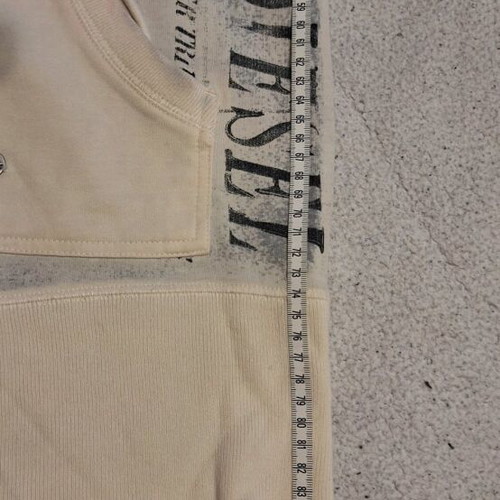 Diesel mini sweatshirt dress like new, beige with zipper