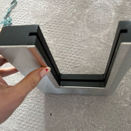 Photo frame 10x15 cm used without plastic cover