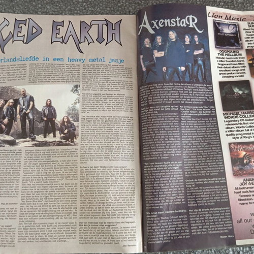 Mindview #103 magazine 2003 used with Arachnica, Tiamat, Epica