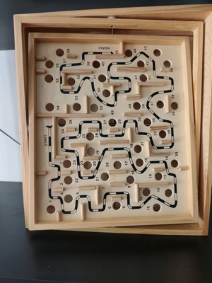 Labyrinth game new with two dimensions and levels