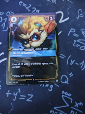 Κάρτα Riftbound: League of Legends Heimerdinger καινούργιο