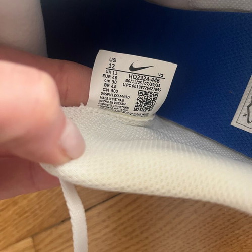 Nike Phantom football shoes like new, blue and pink
