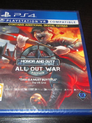 Honor and Duty D-Day All Out War Edition παιχνίδι PS4 καινούργιο σφραγισμένο
