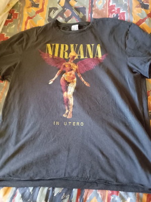 Nirvana In Utero T-shirt used, size M, Amplified