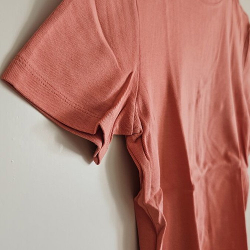Marks and Spencer Basic Cotton T-shirt, coral color