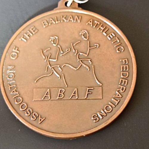 Bronze medal Balkan Athletics Games Tripoli 2006 like new