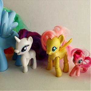 5 Συλλεκτικες Φιγουρες My Little Pony G4 όλα μαζί