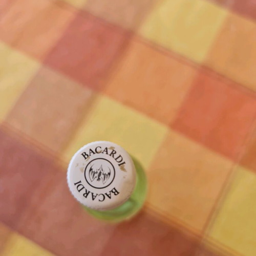 Bacardi rum 5 cl miniature used, collectible