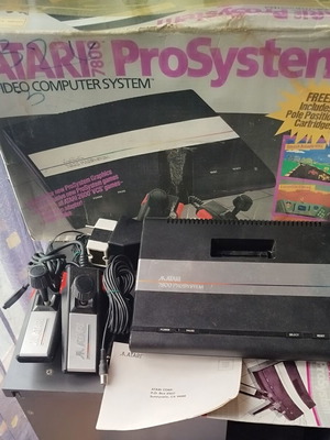Atari 7800 ProSystem αμερικανική κονσόλα βιντεοπαιχνιδιών χωρίς ήχο