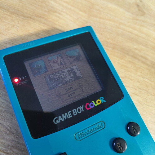 Muppets Game Boy Color like new