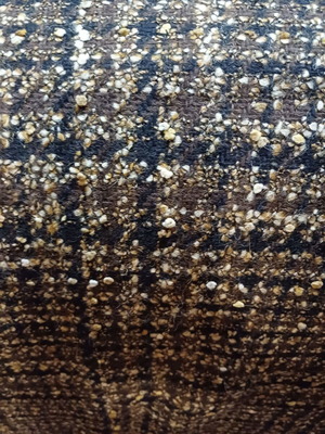 Tweed ύφασμα καφέ σαν καινούργιο, 1,50m x 1,60m