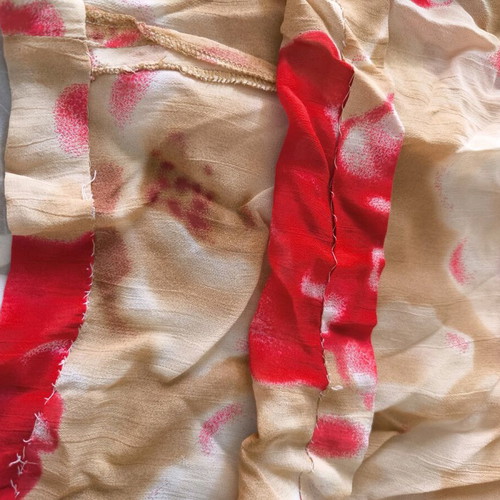 Straight Printed Summer Dress No L