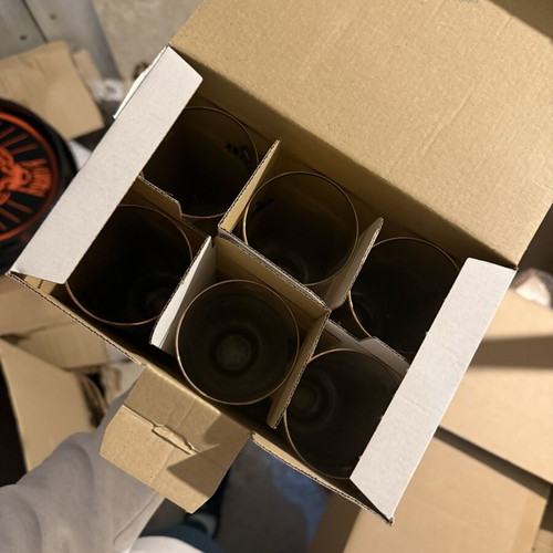 Amstel glasses set of 6 like new