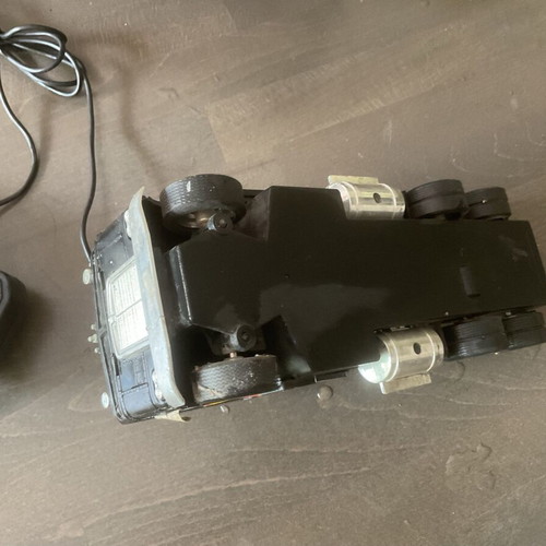 Retro plastic toy truck used from 1997, collectible