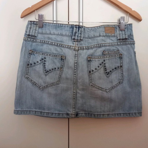 Naf Naf short denim skirt used, blue, size M