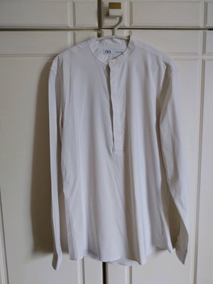 Zara Mao Shirt like new, size M, white