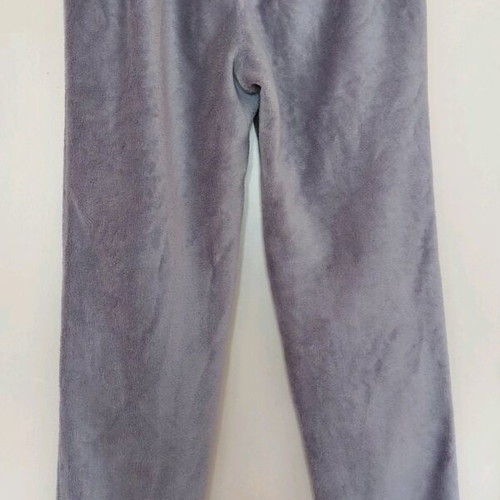 Oysho fleece pajama like new, gray, size XS/S